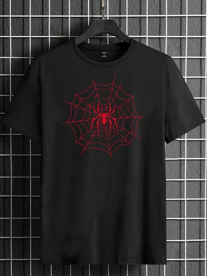 Web Aura Black Graphic Tee