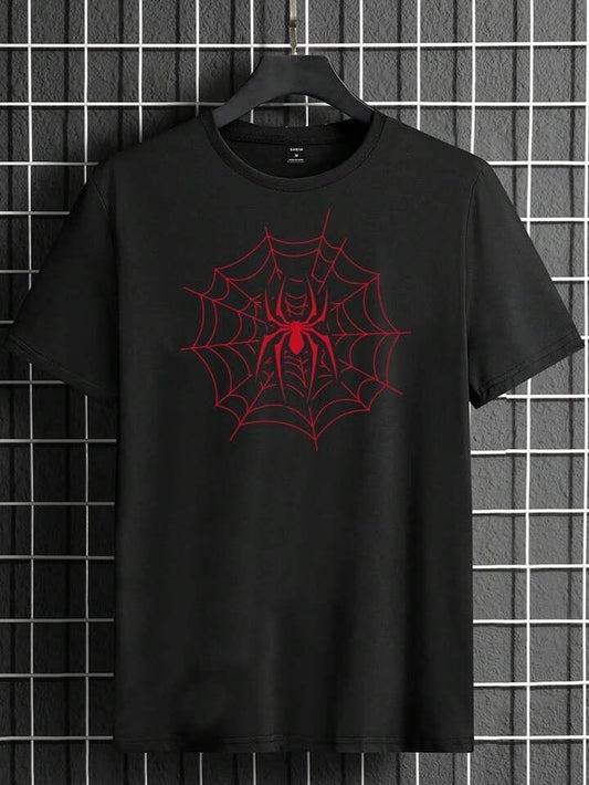 Web Aura Black Graphic Tee